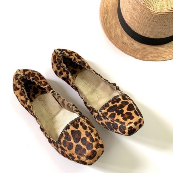 Jack Rogers Shoes - Jack Rogers Leopard Print Calf Hair Leather Loafer